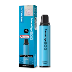 Innocigs 500 – Einweg E-Shisha 600 Züge - Cotton Candy