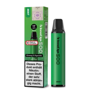 Innocigs 500 – Einweg E-Shisha 600 Züge - Mint