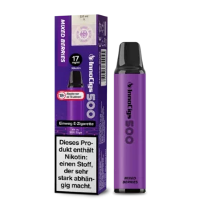 Innocigs 500 – Einweg E-Shisha 600 Züge - Mixed Berrys