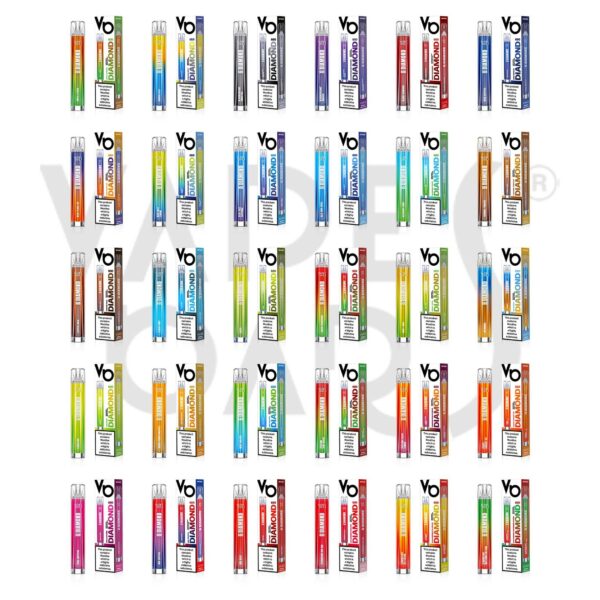 Diamond 600 - Vapes Bars - 600 Züge - 10er Pack