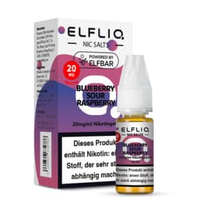 Elf Bar ElfLiq - Liqiud - 20mg - Blueberry Sour Raspberry