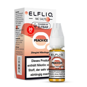 Elf Bar ElfLiq - Liqiud - 20mg - Peach Ice