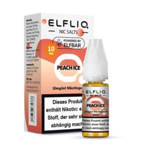 Elf Bar ElfLiq - Liqiud - 10mg - Peach Ice