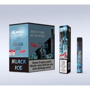 Smokah Glamee – Einweg E-Shisha 600 Züge - Black ICE