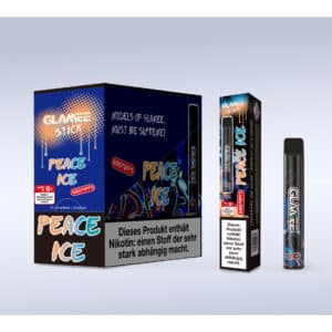 Smokah Glamee – Einweg E-Shisha 600 Züge - Peace Ice