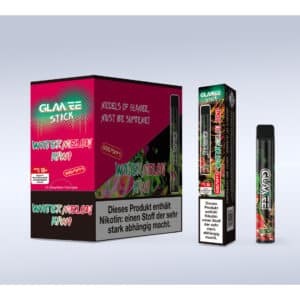 Smokah Glamee – Einweg E-Shisha 600 Züge - Watermelon Kiwi