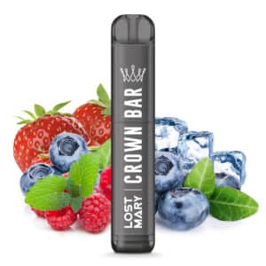 Crown Bar - 600 Züge - Triple Berry Ice