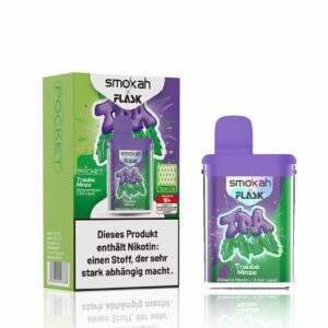 Smokah + Flask – Einweg E-Shisha 600 Züge - TraMin