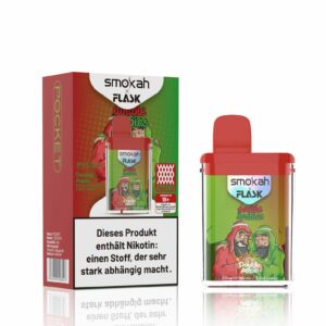 Smokah + Flask – Einweg E-Shisha 600 Züge - Double Arabics