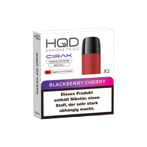HQD Pod System - CIRAK - POD - Blackberry Cherry