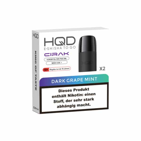 HQD Pod System - CIRAK - POD - Dark Grape Mint