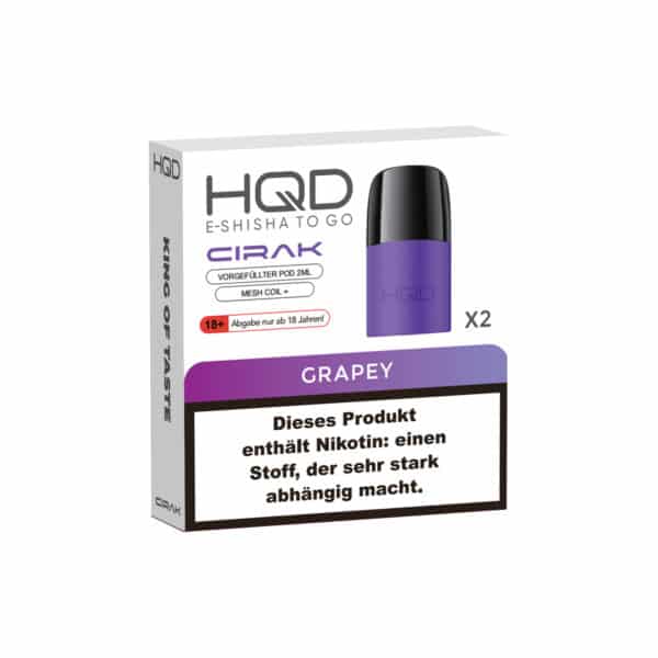 HQD Pod System - CIRAK - POD - Grapey