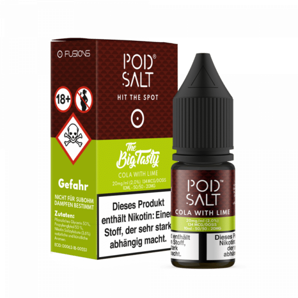 Pod Salt Fusion - Cola with Lime