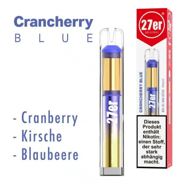 27er - Crancherry Blue
