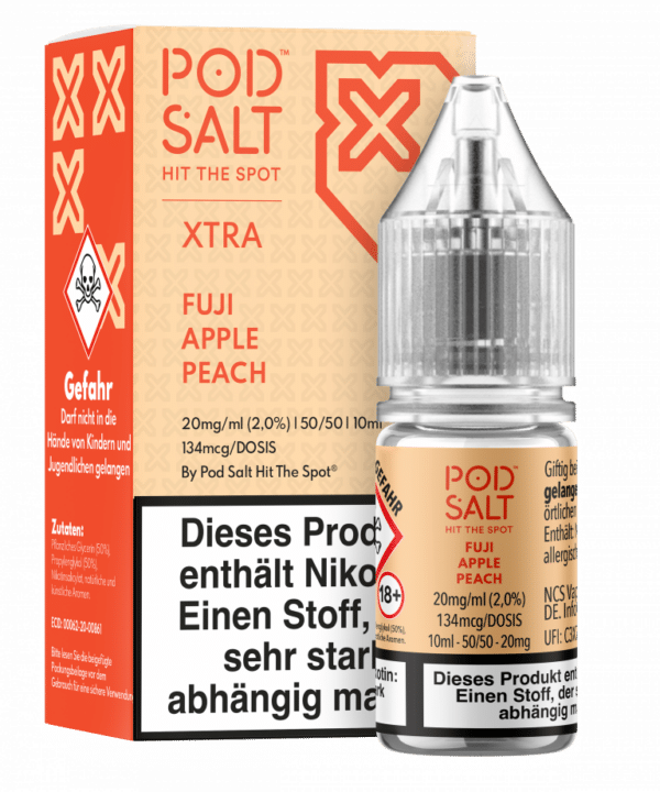 PodSalt Xtra - Fuji Apple Peach