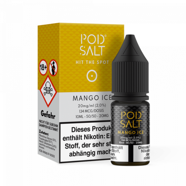 Pod Salt - Mango Ice