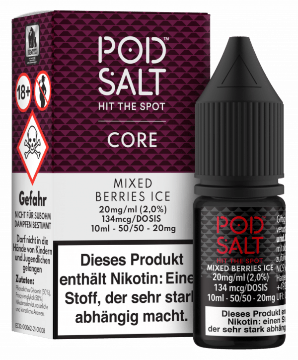 Pod Salt - Mixed Berries Ice