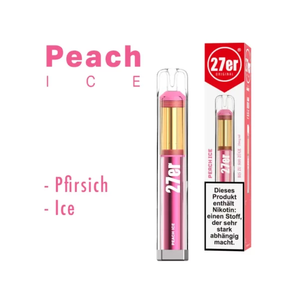 27er - Peach Ice