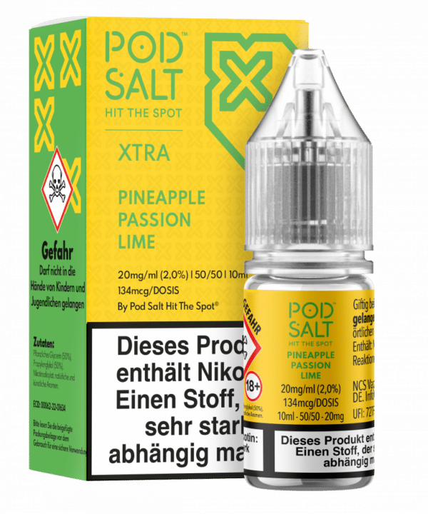 PodSalt Xtra - Pineapple Passion Lime