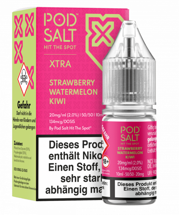 PodSalt Xtra - Strawberry Watermelon Kiwi