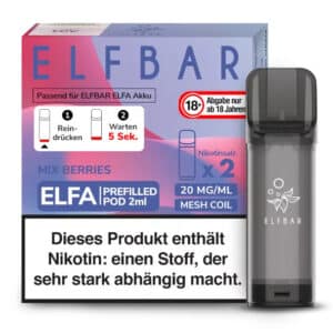 Elf Bar Elfa Mixed Berries 2x 600 Züge