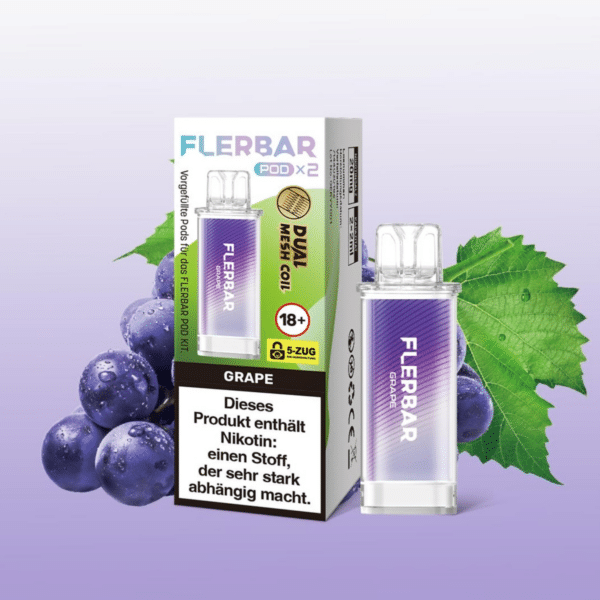 Flerbar Pod 2x 600 Züge Grape