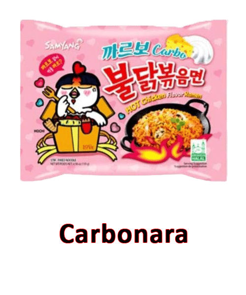 Samyang Hot Chicken Ramen Carbonara - 140g