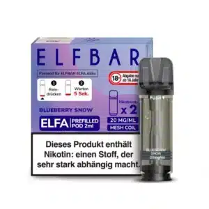 Elf Bar Elfa 2x 600 Züge Berry Snoow