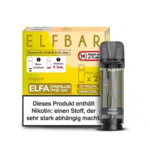 Elf Bar Elfa 2x 600 Züge Mango