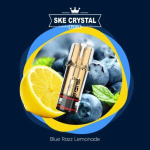 Crystal Plus Pod 2x 600 Züge Blue Razz Lemonade