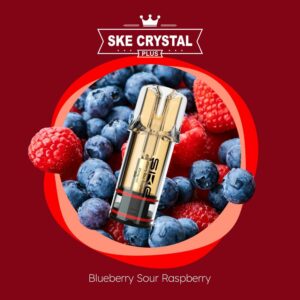 Crystal Plus Pod 2x 600 Züge Blueberry Sour Raspberry