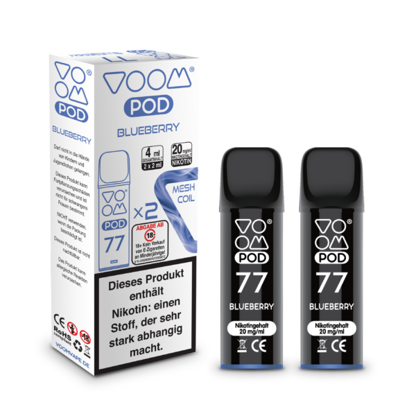 Voom Pod Blueberry 2x 600